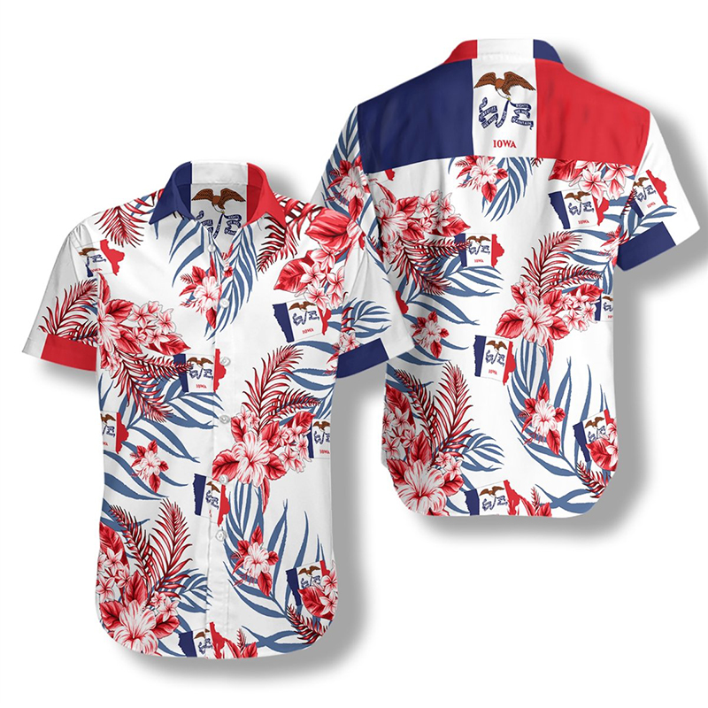 Iowa Proud Hawaiian Shirt Iowa Proud Hawaiian Shirt