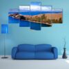 Island Of The Sun On Lake Titicaca In Bolivia - Nature 5 Panel Canvas Art Wall Decor
