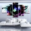 Jack Abstract - Abstract 5 Panel Canvas Art Wall Decor