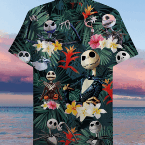 Jack Skellington Hawaiian Shirt