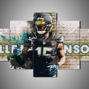 Jacksonville Jaguars - Allen Robinson - Sport 5 Panel Canvas Art Wall Decor