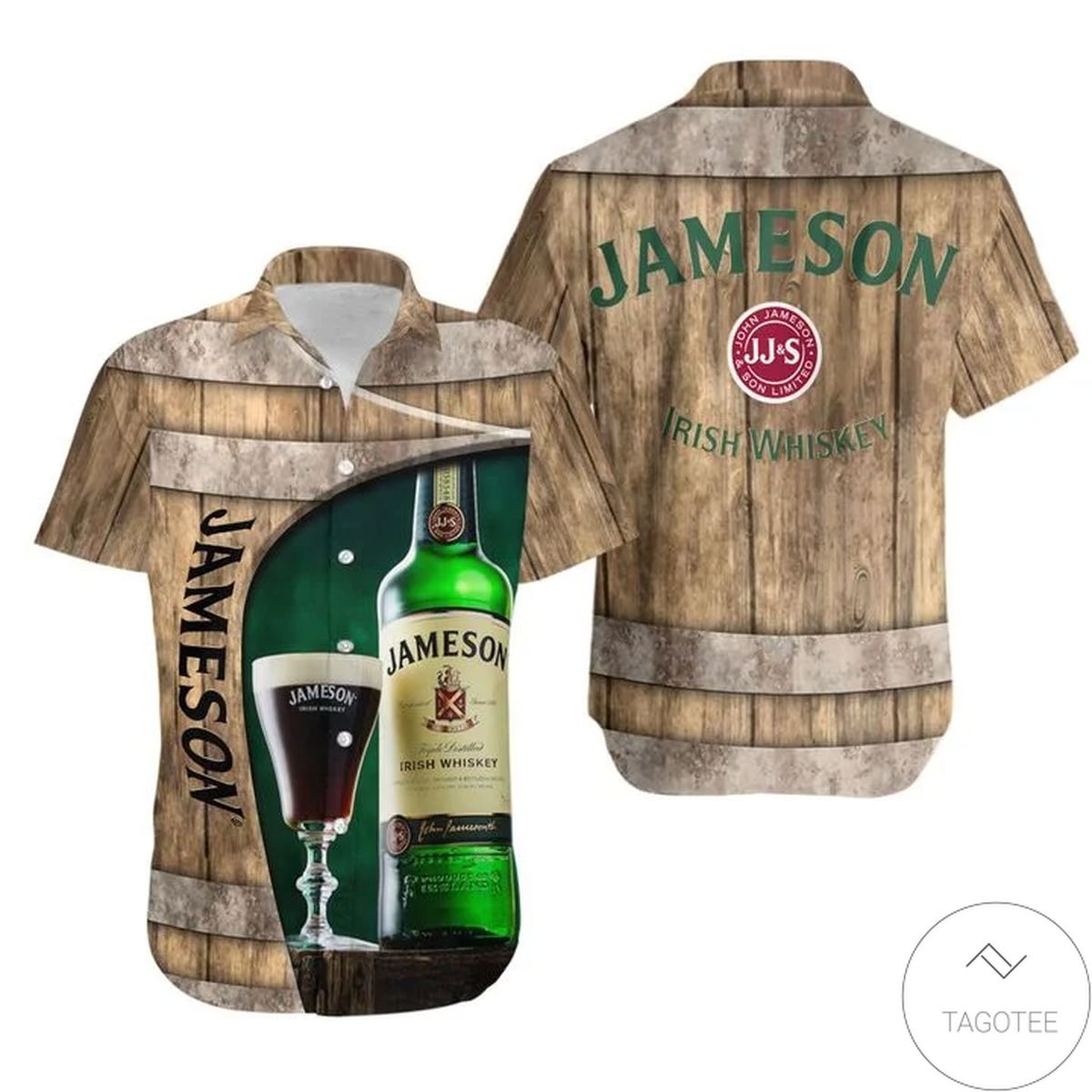 Jameson Barrel Hawaiian Shirt Jameson Barrel Hawaiian Shirt