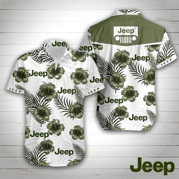 Jeep Hawaiian Shirt Summer Button Up Jeep Hawaiian Shirt Summer Button Up