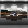 Jeep - Automative 5 Panel Canvas Art Wall Decor