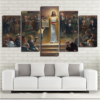 Jesus Returns 1 - Religion 5 Panel Canvas Art Wall Decor