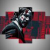 John Wick 3 - Movie 5 Panel Canvas Art Wall Decor