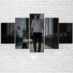 John Wick - Movie 5 Panel Canvas Art Wall Decor