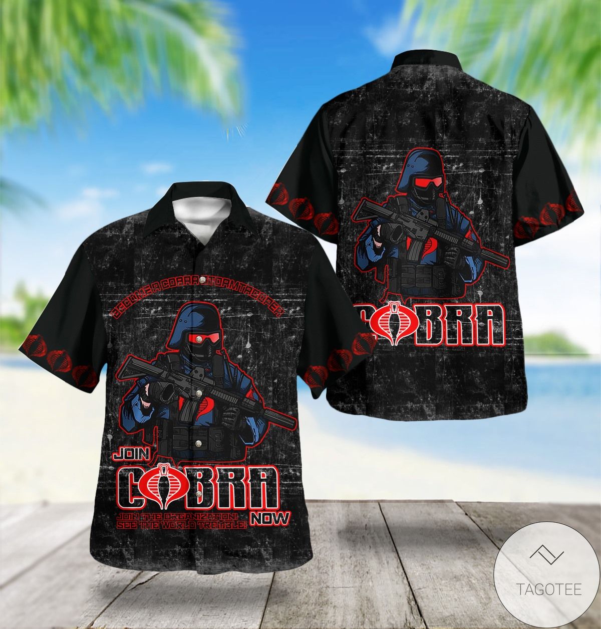Join Cobra Join The Organization See The World Tremble Now Hawaiian Shirt Join Cobra Join The Organization See The World Tremble Now Hawaiian Shirt