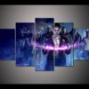Joker Suicide - Dc 5 Panel Canvas Art Wall Decor
