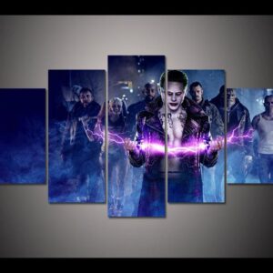Joker Suicide - Dc 5 Panel Canvas Art Wall Decor