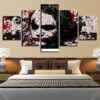 Joker - Abstract And Dc 5 Panel Canvas Art Wall Decor