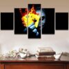 Joker - Dc 5 Panel Canvas Art Wall Decor