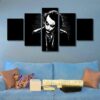 Joker - Famous Person 5 Panel Canvas Art Wall Decor