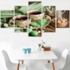 Juice Drink - Kitchen 5 Panel Canvas Art Wall Decor