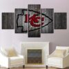 Kansas City Chief Nfl 1 - Sport 5 Panel Canvas Art Wall Decor