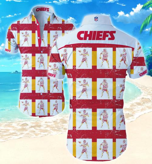 Kansas City Chiefs Hawaiian Shirt Summer Button Up Kansas City Chiefs Hawaiian Shirt Summer Button Up