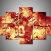 Kansas City Chiefs - Justin Houston - Sport 5 Panel Canvas Art Wall Decor