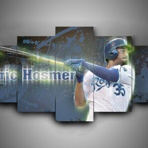 Kansas City Royals 3 - Sport 5 Panel Canvas Art Wall Decor