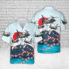 Kawasaki Ch-47J Chinook Helicopter Hawaiian Shirt