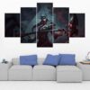 Kayn - League Of Legends - Gaming 5 Panel Canvas Art Wall Decor