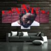 Kendrick Lamar - Famous Person 5 Panel Canvas Art Wall Decor