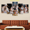 Kentucky Wildcats Basketball - Sport 5 Panel Canvas Art Wall Decor