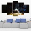 Kindred - League Of Legends - Gaming 5 Panel Canvas Art Wall Decor