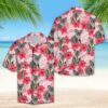 Koala Tropical Flowers Hibiscus Hawaiian Shirt Summer Button Up