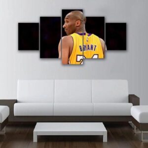 Kobe Bryant - Sport 5 Panel Canvas Art Wall Decor