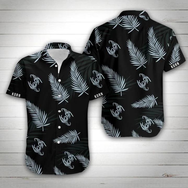 Korn Band Hawaiian Shirt Summer Button Up Korn Band Hawaiian Shirt Summer Button Up