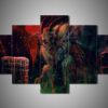 Krampus 2 - Movie 5 Panel Canvas Art Wall Decor