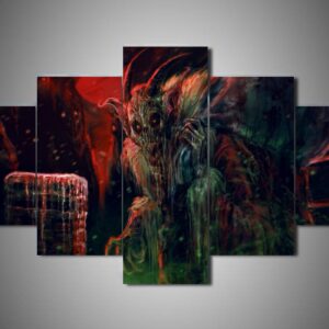 Krampus 2 - Movie 5 Panel Canvas Art Wall Decor