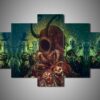 Krampus 3 - Movie 5 Panel Canvas Art Wall Decor