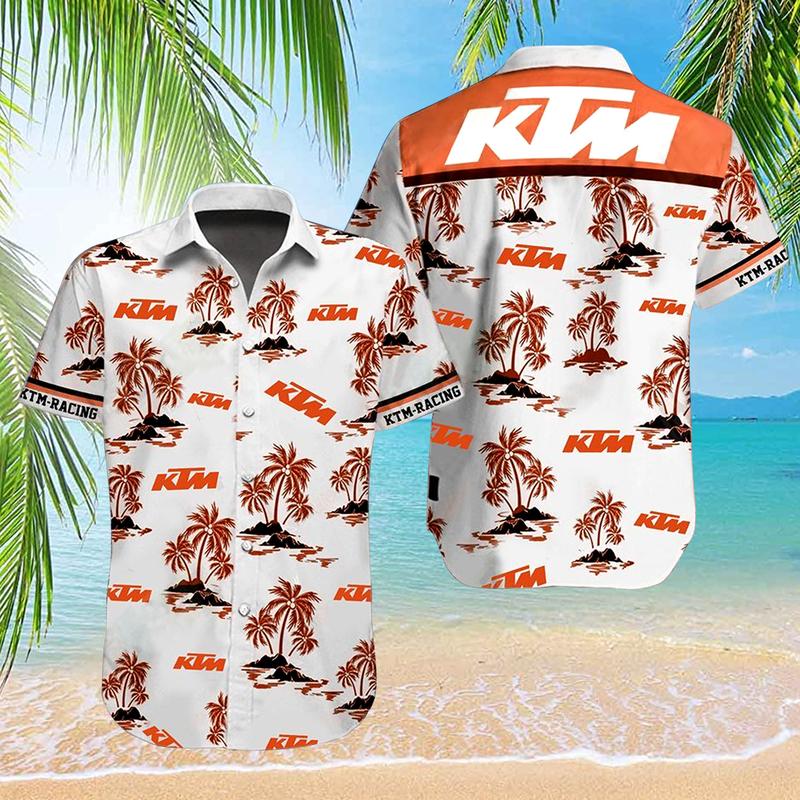 Ktm Sportmotorcycle Hawaiian Shirt Ktm Sportmotorcycle Hawaiian Shirt