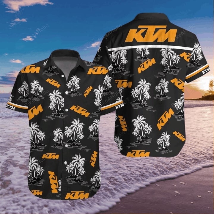 Ktm Sportmotorcycle Hawaiian Shirt Ktm Sportmotorcycle Hawaiian Shirt