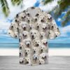 Kuvasz Hawaiian Shirt Summer Button Up