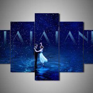 La La Land 1 - Movie 5 Panel Canvas Art Wall Decor
