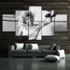 Lady Gaga 01 - Famous Person 5 Panel Canvas Art Wall Decor