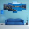 Lake In Nahuel Huapi - Nature 5 Panel Canvas Art Wall Decor