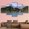 Lake Lucerne In Switzerland - Nature 5 Panel Canvas Art Wall Decor
