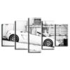 Lamborghini Huracan - Automative 5 Panel Canvas Art Wall Decor