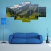 Landscape Of Sonamarg - Nature 5 Panel Canvas Art Wall Decor