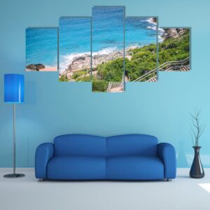Langkawi Coast Line - Nature 5 Panel Canvas Art Wall Decor