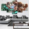 League Of Legends Inspired - Gaming 5 Panel Canvas Art Wall Decor