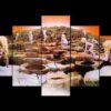 Led Zeppelin 1 - Music 5 Panel Canvas Art Wall Decor