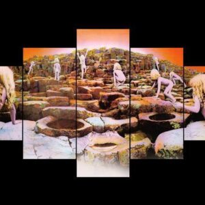 Led Zeppelin 5 - Music 5 Panel Canvas Art Wall Decor