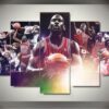 Legend Jordon - Sport 5 Panel Canvas Art Wall Decor