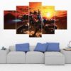 Legend Of Zelda 12 - Gaming 5 Panel Canvas Art Wall Decor