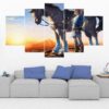 Legend Of Zelda 22 - Gaming 5 Panel Canvas Art Wall Decor