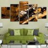 Legend Of Zelda 26 - Gaming 5 Panel Canvas Art Wall Decor